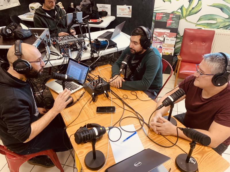 Immersion radio aux quartiers Saint Nicolas et Noël Guichard